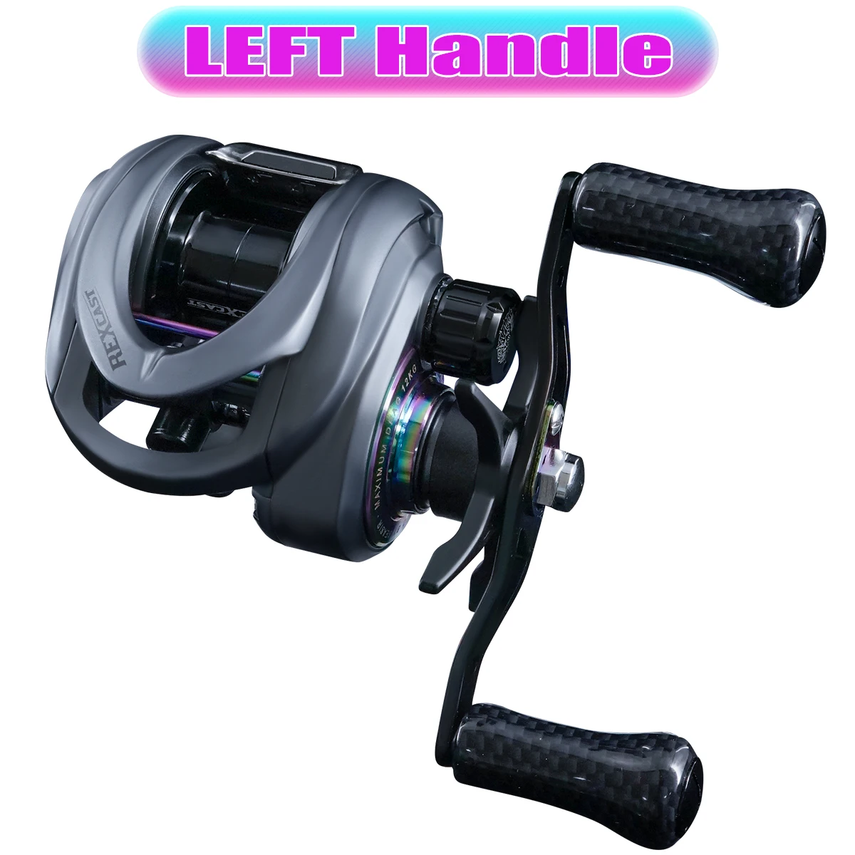 Seasir Rexcast Dc Baitcasting Fishing Reel 3 Digital Control Modes