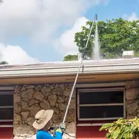 4000 PSI Telescoping High Pressure Washer Wand Set  Wall Cleaning Gun Stainless Steel Extension Pole High Pressure Water Gun 2