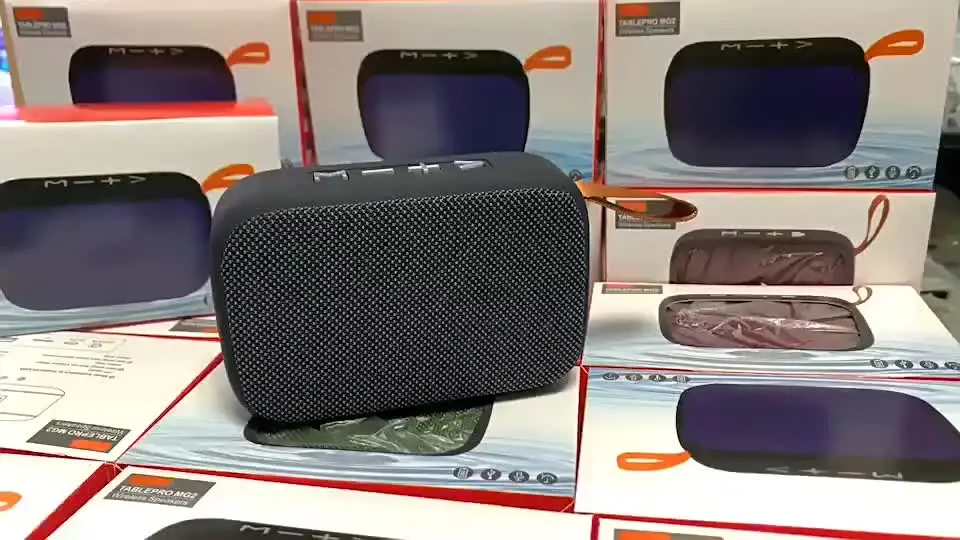 Мини-беспроводной динамик Bluetooth 5 0 бас уличные 3D стерео музыкальные колонки