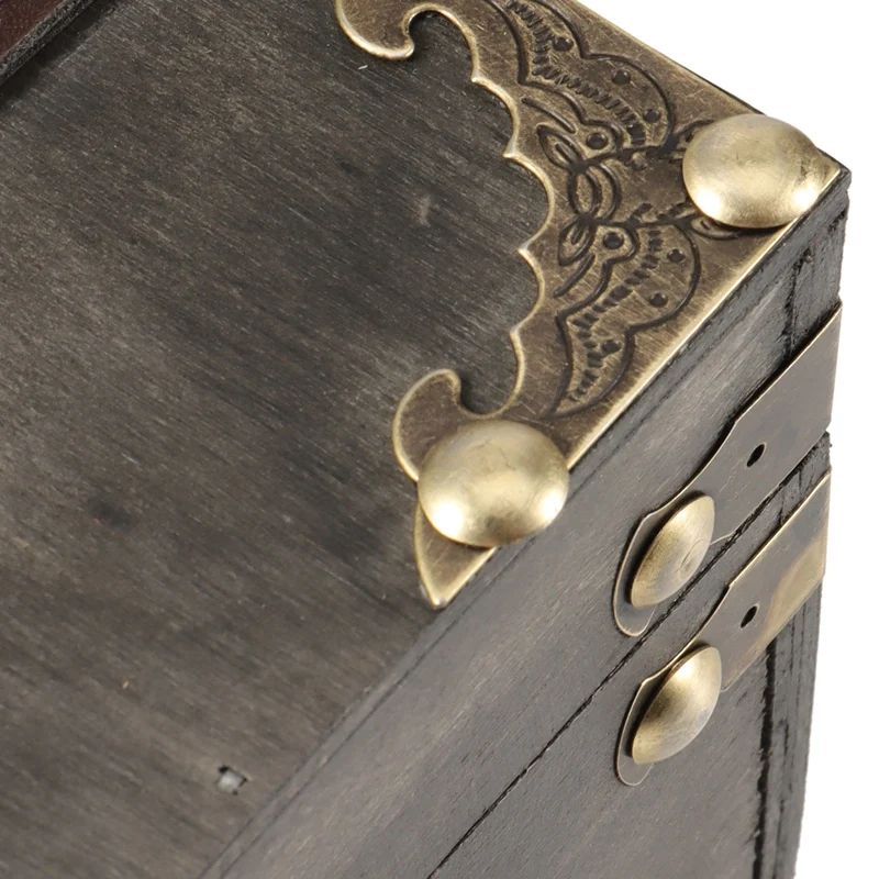 European-Style Retro Wooden Storage Box Home Storage Box, Wooden Box Decoration, Room Escape Prop