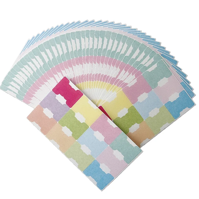 60pcs Self-adhesive Index Label Sticker Personalized Bible Journaling Tabs  Page Markers Paper Office Stationery Category Labels - Stationery Sticker -  AliExpress