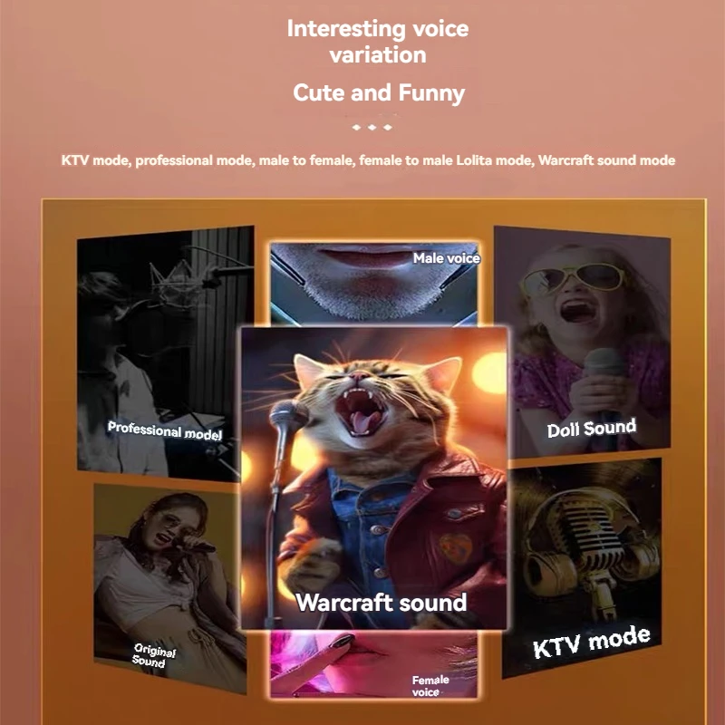 20W High Power Portable Bluetooth Speaker with Super Bass 2 Karaoke Mics Colorful LED Lights for Home Party Sound Card