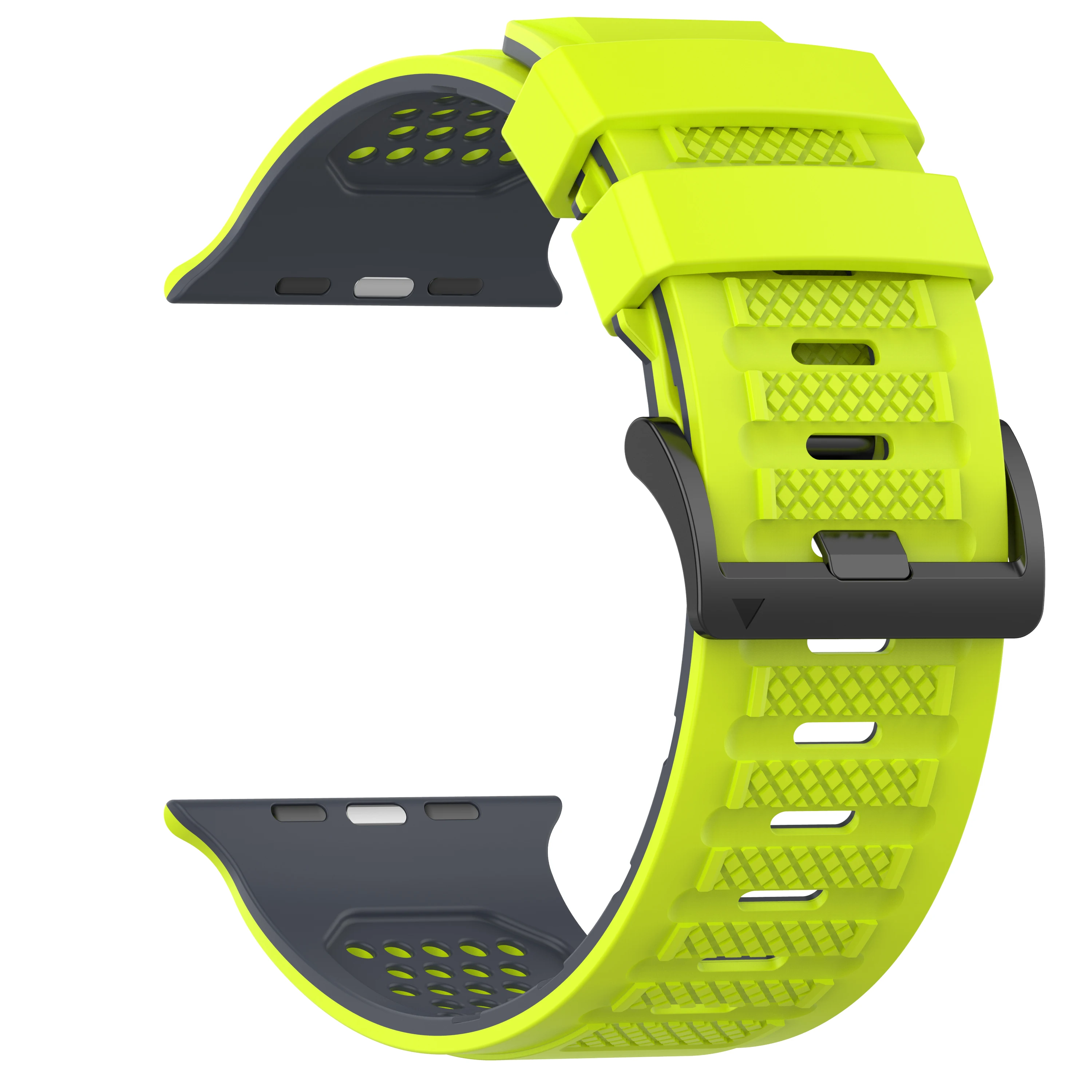 Two-Tone Breathable Sport Band - Silicone Strap