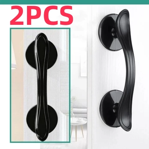 Suction Cup Door Handle Sliding Window Fridge Door Drawer Cupboard Pulls Safety Bath Shower Glass Non-slip Grip door handles cabinet handles shower handle shower handles plastic suction cup handle