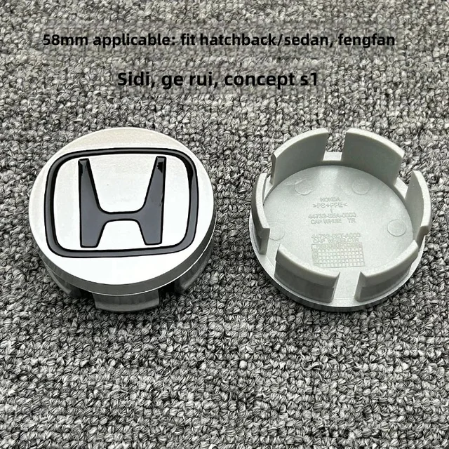 58MM/69MM Car Styling Wheel Center Hub Caps Cover Replacement Accessories For Honda CITY CIVIC Mugen Pilot Type R Type S Insight