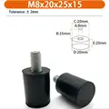 M8x20x25x15