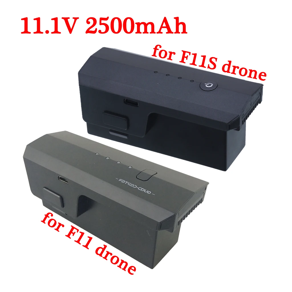 

11.1V 2500mAh RC Drone Battery For SJRC F11S 4K/ F11S PRO 11.1 V 2500 mAh Camera Drone For F11 4K PRO Quadcopter Accessories