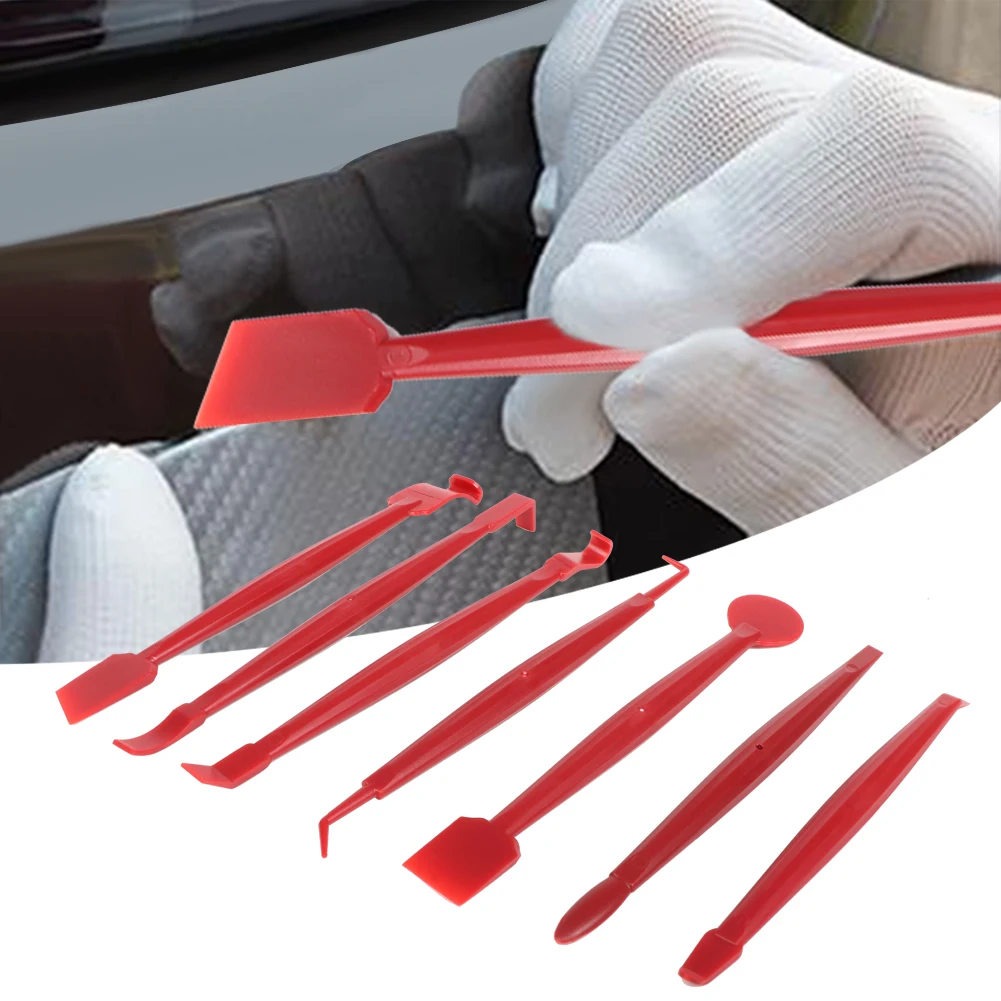 Car Clothes Gap Scrape Film Trimming Tools Automobile Edge-closing Wallpaper Pasting Glass Cleaning Snow Removal Tool Hand Tool deburring external chamfer tool professional edge removal tools glitch trimming tool set metal external chamfer deburring tool