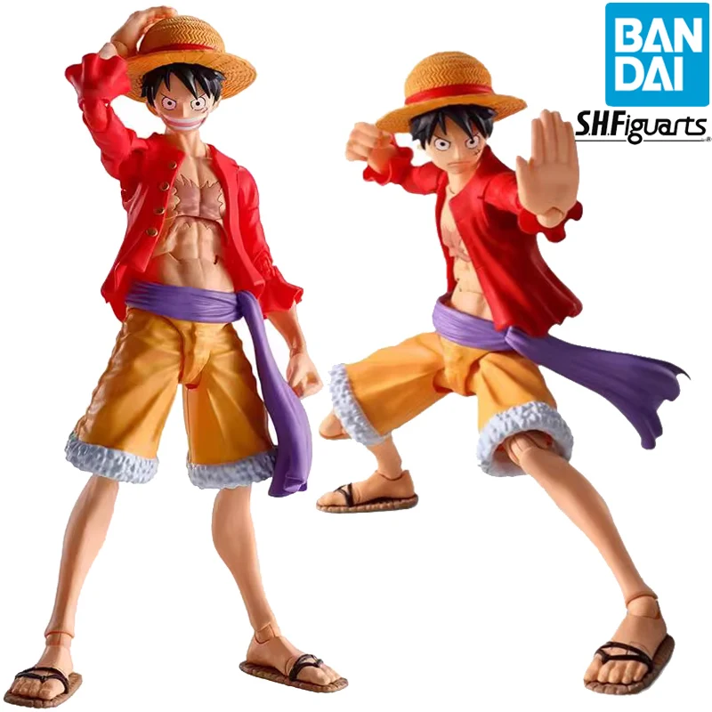 

In Stock Original BANDAI SPIRITS S.H.Figuarts SHF Monkey D. Luffy ONE PIECE Anime Figure Model Collectible Action Toys Gifts