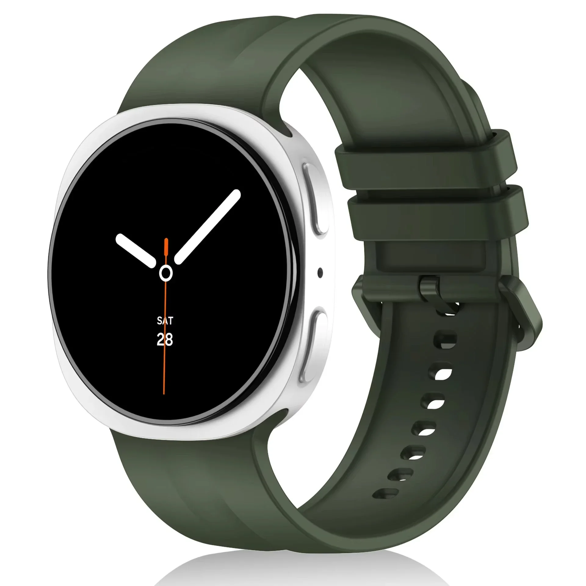 Premium Silicone Sports Strap - Universal Fit Smartwatch Band Accessory