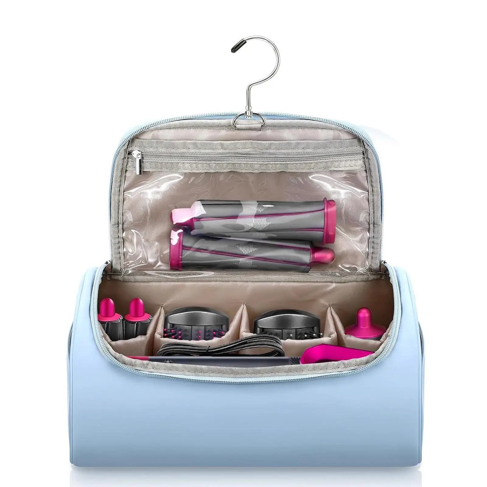 

Portable Travel Storage Case Hair Tools Travel Bag for Curling Irons Curler Hair Tool Pre Styling Dryer Hair Curler Accessories