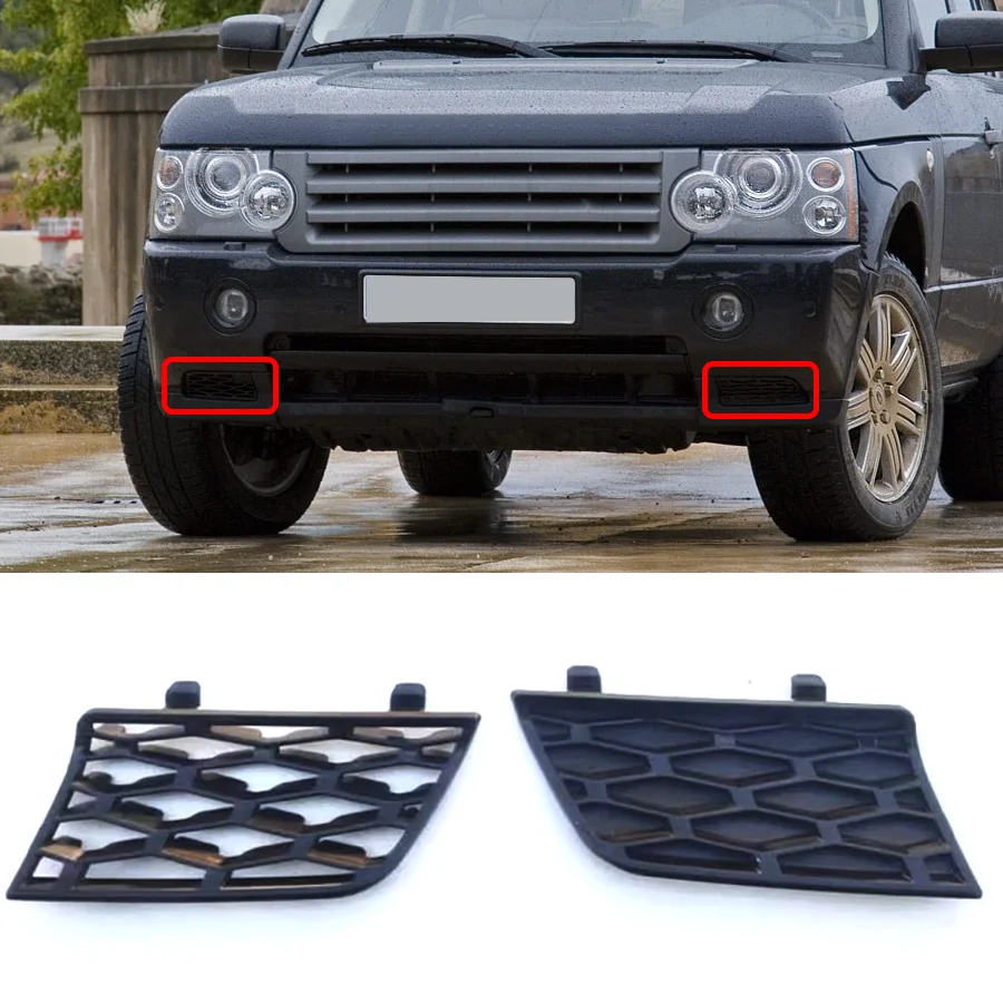 

Левый Правый передний бампер, противотуманная фара, рамка-гриль для Land Rover Range Rover, исполнительный выпуск/администрация 2005-2007 2008 2009