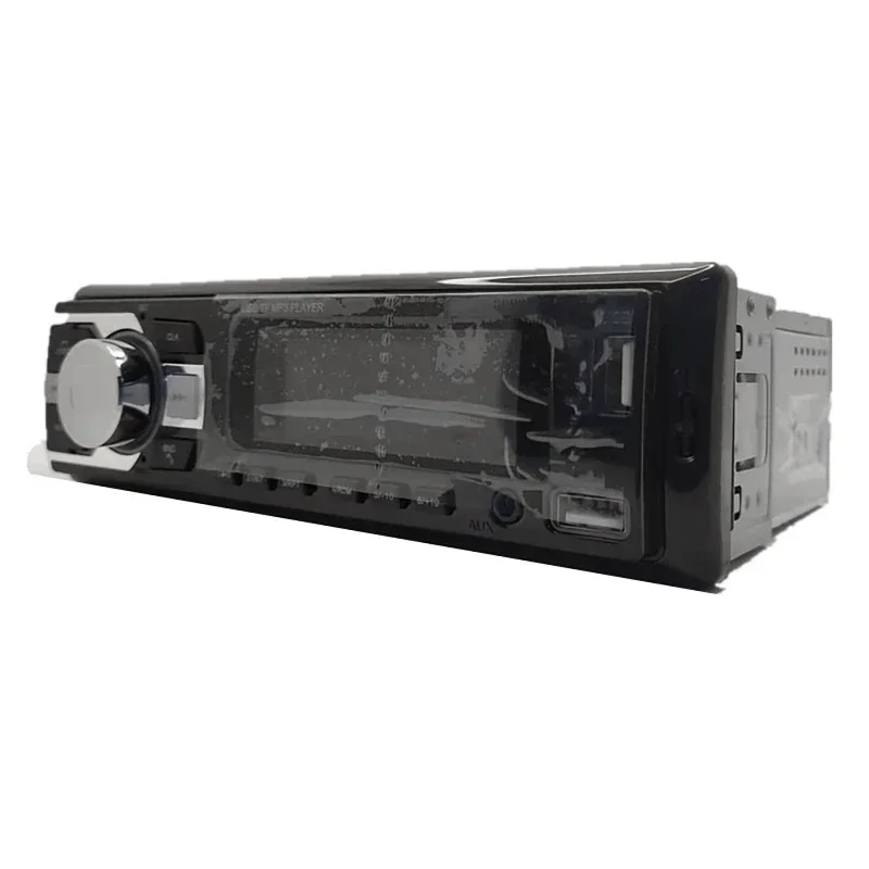 12V 1Din Car MP3 Player Radio Stereo Player Digital Bluetooth MP3 FM Radio Stereo Audio Music USB with In Dash AUX Input