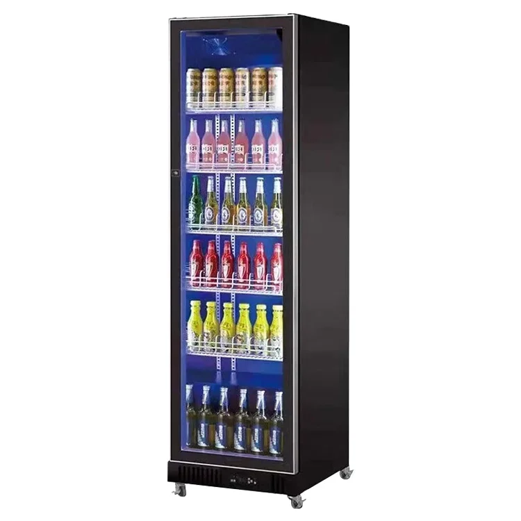 Luxury Double Door Wine and Beverage RefrigeratoWine and Beverage Refrigerator Three Door Upright Refrigerator
