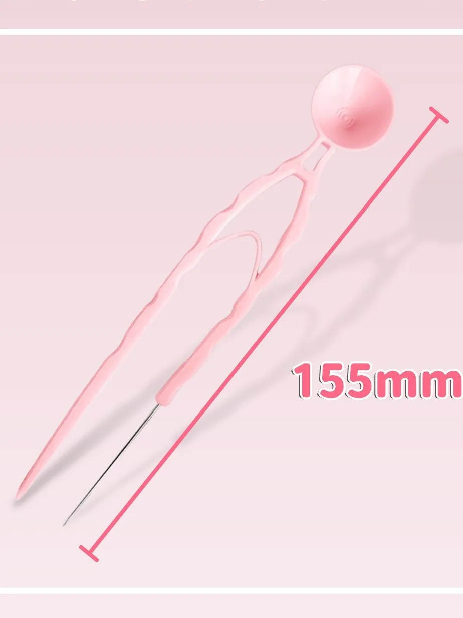 저렴한 26mm 콩 스티칭 도구 콩펜 콩스푼 DIY 바느질 액세서리 홈 패브릭 공예 필수 도구 키트