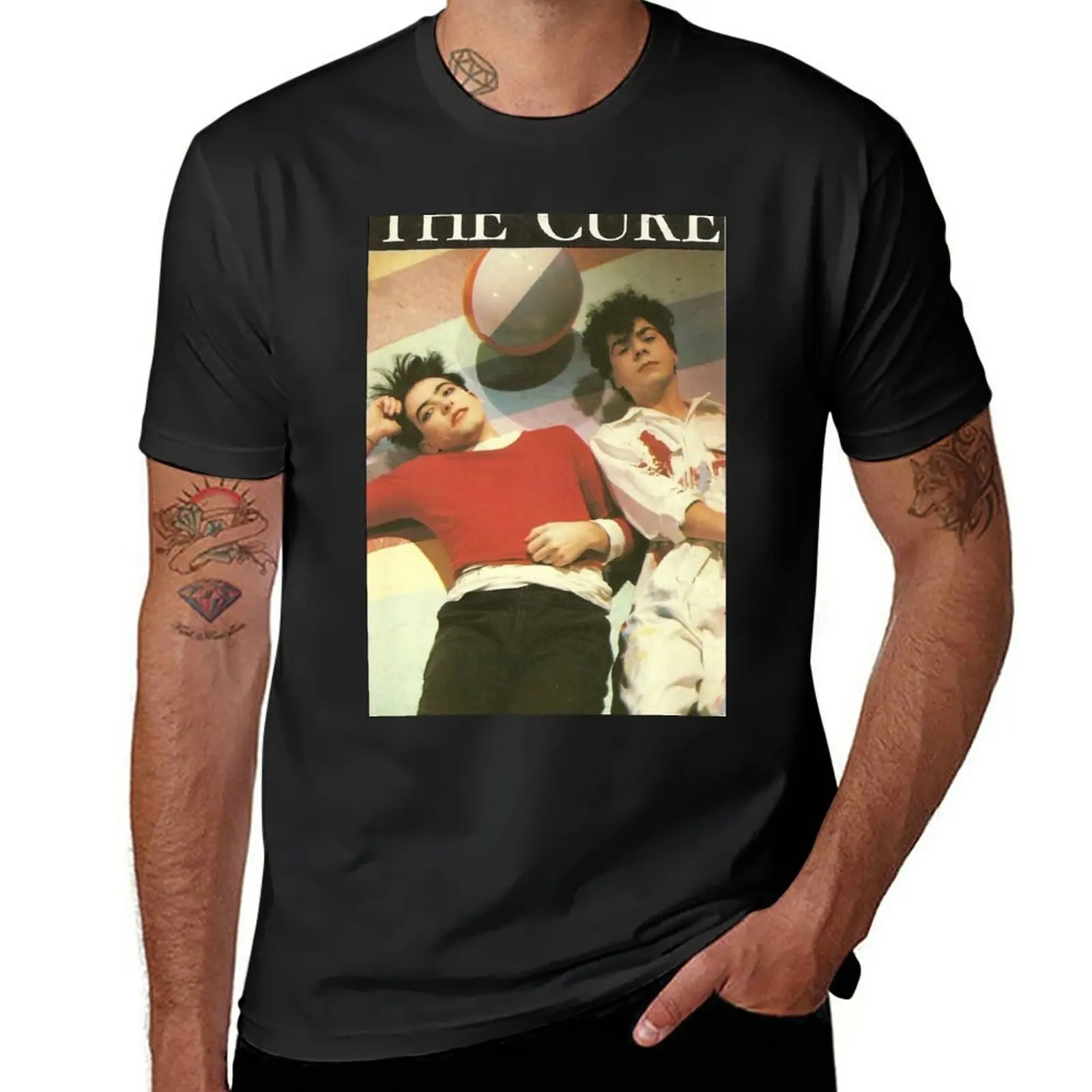 

the cure T-Shirt plain boys whites summer top funny t shirts for men