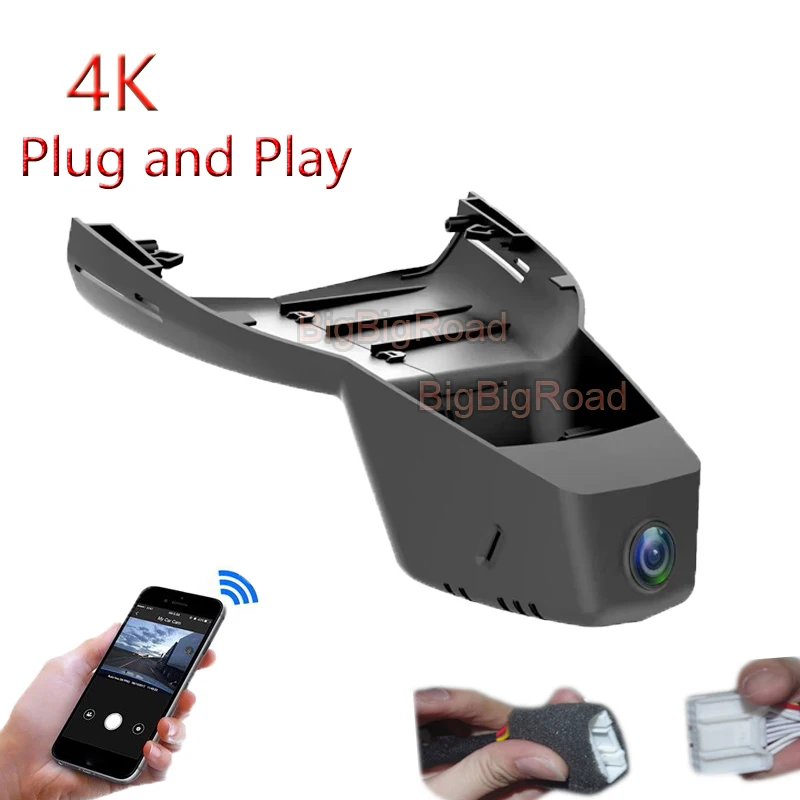 

For Citroen C5-X C5X C5 X 2021 2022 4K Plug And Play Car Video Recorder Wifi DVR Dash Cam Camera FHD 2160P