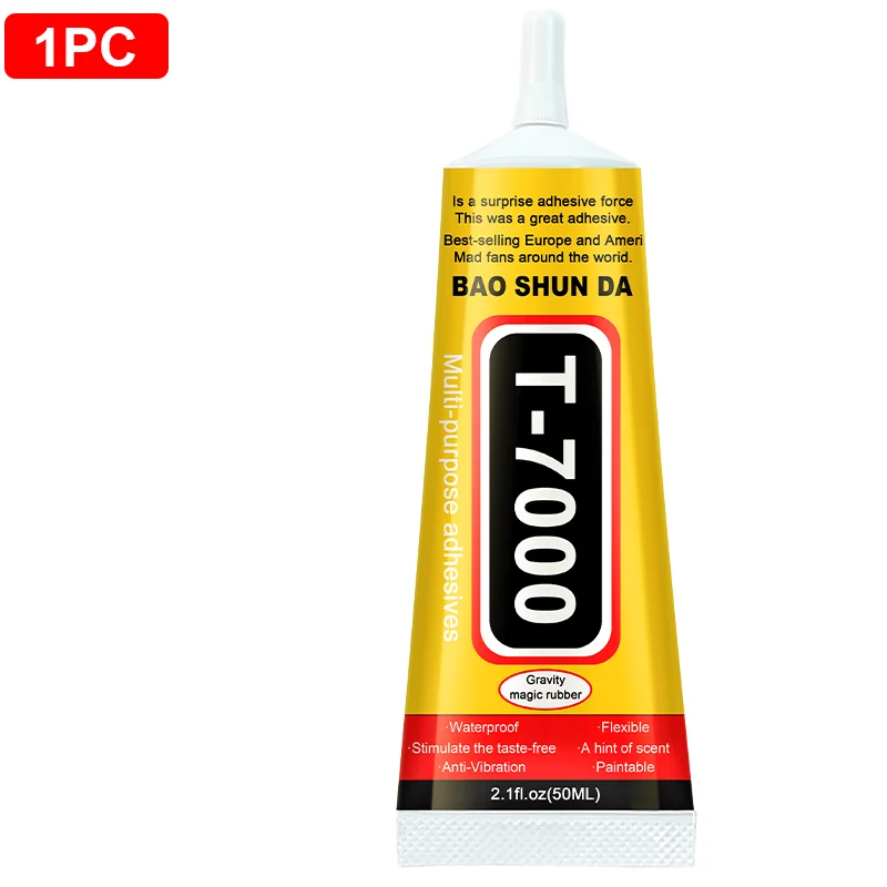 Premium Black Adhesive with Fine Needle Applicator for Device Repair (15ML, 50ML, 110ML)