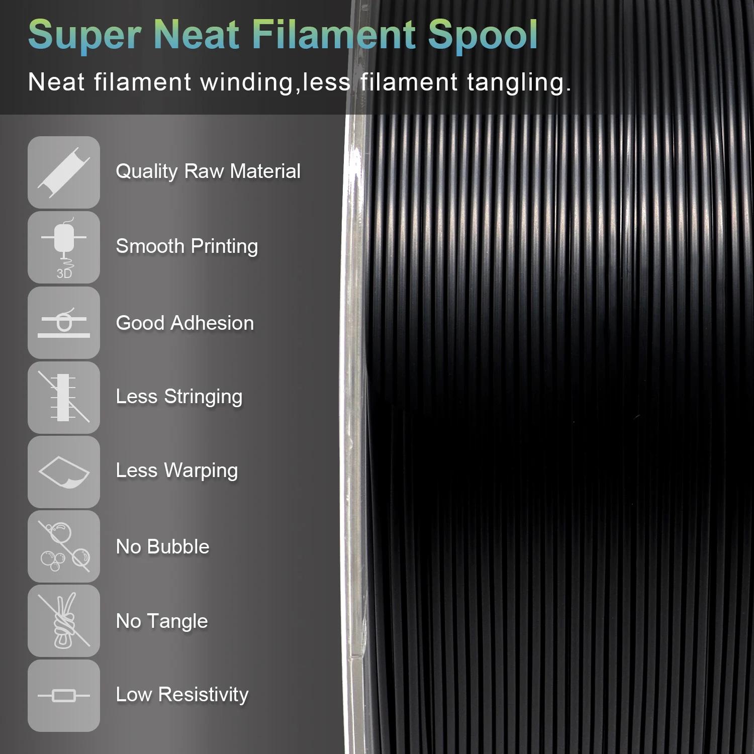 3d, filamento de 1.75mm, fdm, fdm, 0.5kg, 1kg