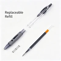 13pcs Retractable Ballpoint Pens Set Black/Blue Gel Pens For Writing School Office Accessories Students Stationery Supplies 4