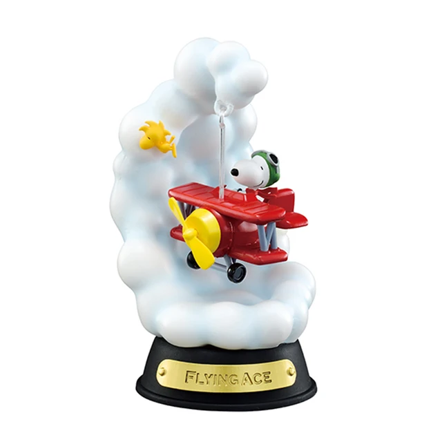 Re Ment Original Peanuts Anime Snoopy SWING ORNAMENT Surfing