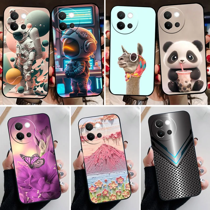 Lovely Panda Cartoon Soft Silicone Phone Case - Enhanced Protection with Bumper Design
