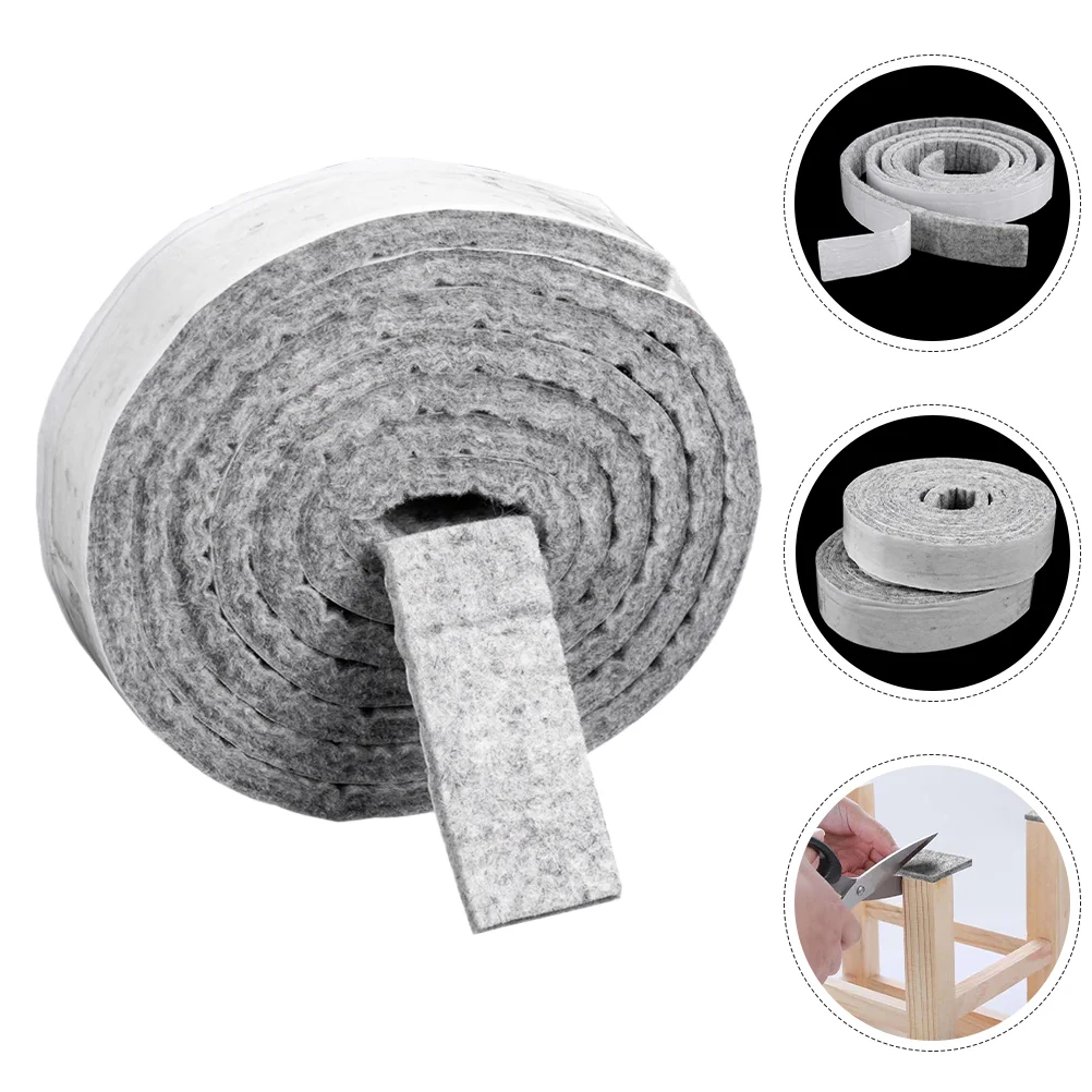 

Felt Furniture Pads Anti-skid Mats Adhesive Floor Protection Backing Self Hardwood Floors