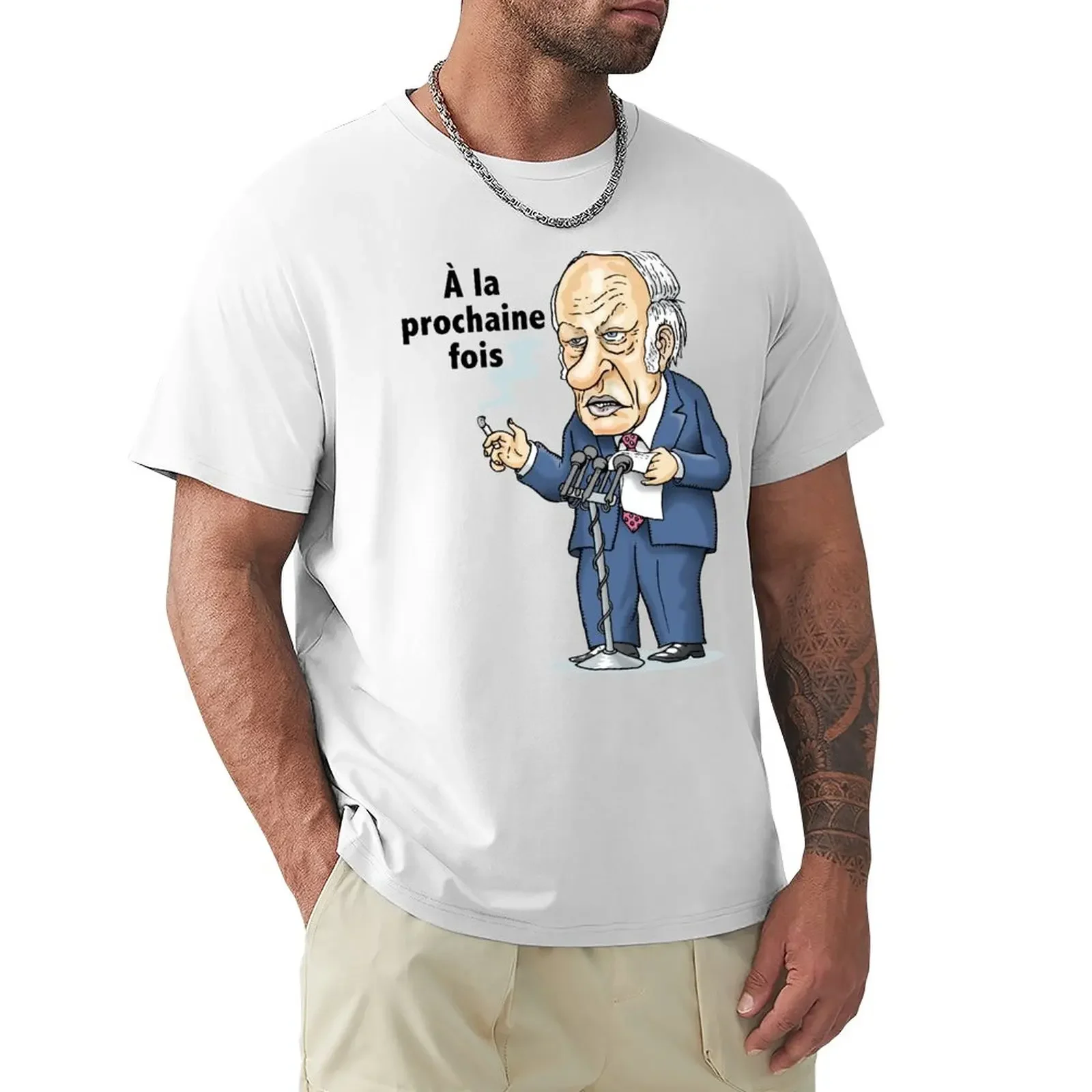 

René Lévesque: à la prochaine fois T-Shirt customizeds boys animal print mens t shirts pack
