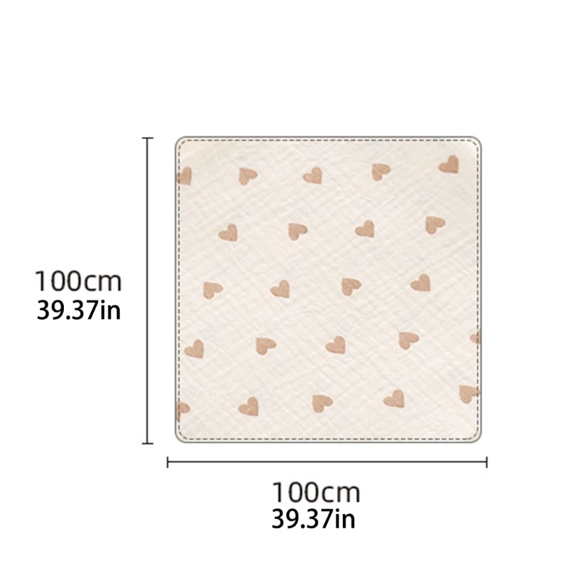 Baby Muslin Swaddle Blanket Cotton Large Soft Baby Receiving Blankets Newborn 6
