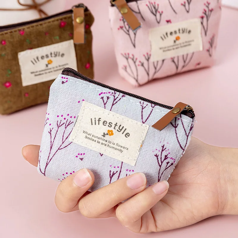 Girls Cute Cartoon Print Coin Purse Mini Wallet Card Holder - Temu