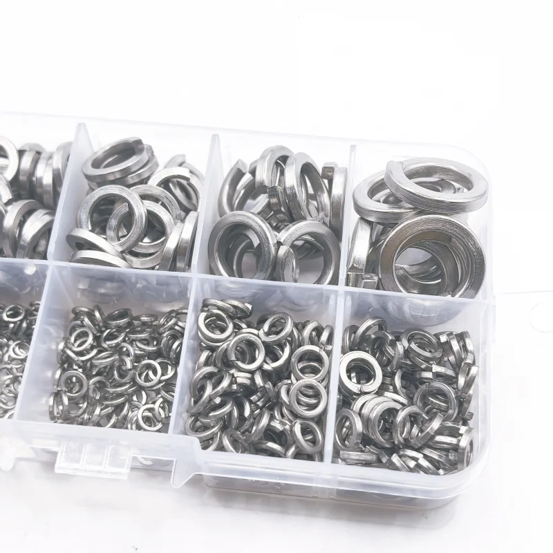 Stainless Steel Washers 310/620 Pieces 304 Assortment Kit 9 Sizes M2 M2.5 M3 M4 M5 M6 M8 M10 M12