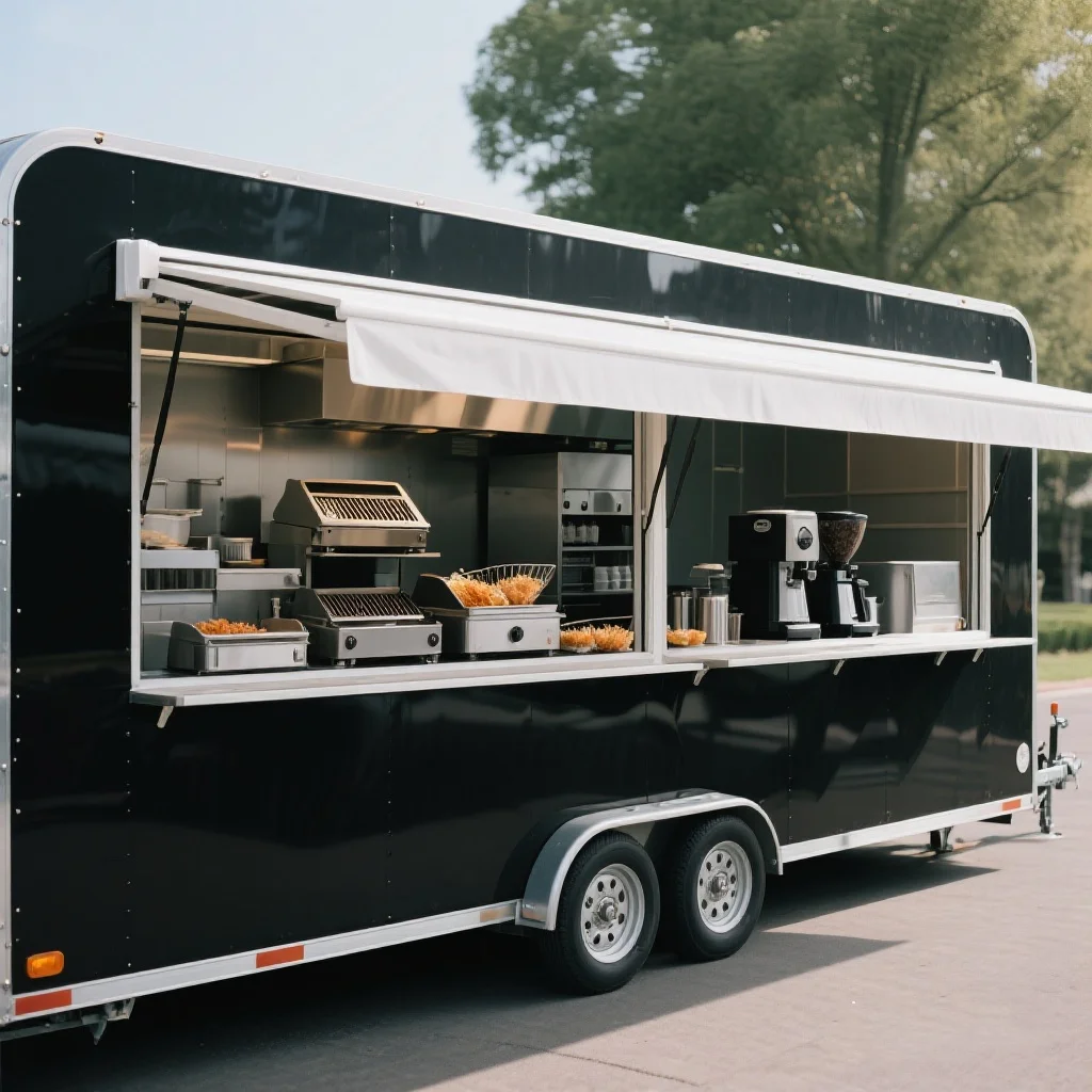 Fully Equipped 10ft Mobile Pizza Food Truck with Full Kitchen and ...