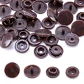 Brown Snap Button