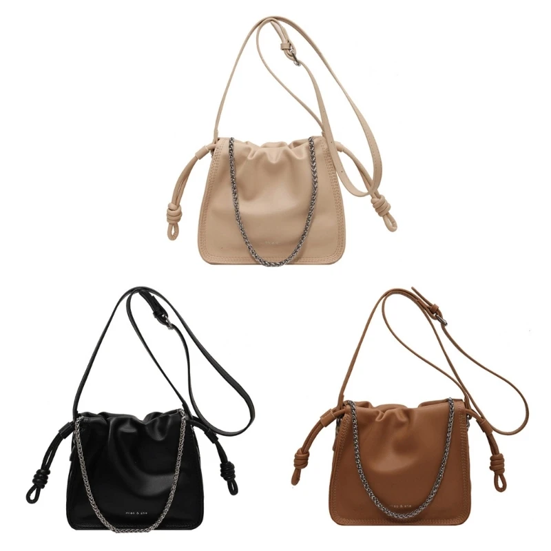 

Сумка через плечо из искусственной кожи Легкая и прочная сумка через плечо с цепочкой на каждый день