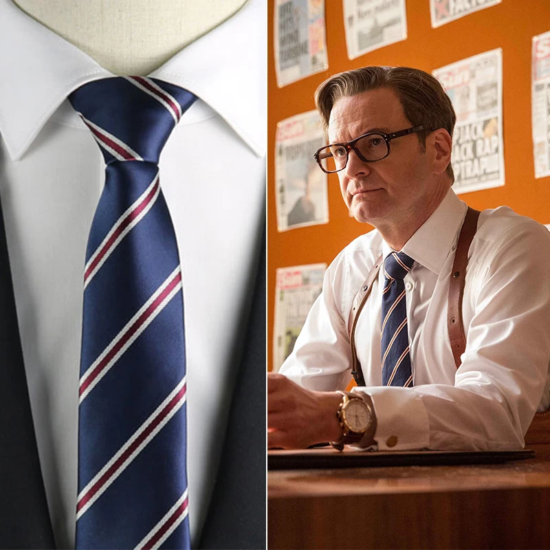 musicas emitir Ewell Película Kingsman The Golden Circle, El Servicio Secreto, Harry Hart Eggsy,  Disfraces De Cosplay, Corbata De Cuello De Poliéster - Corbatas - AliExpress