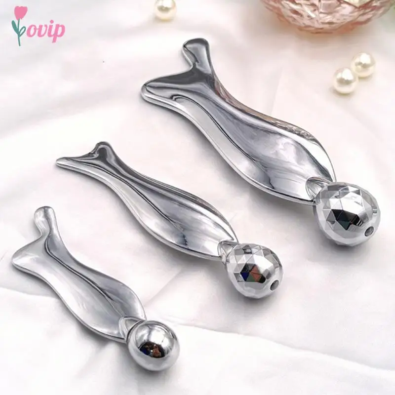 

1PC Metal Face Eye Massager Reduce Fine Lines Face Lift Massage Reuse Guasha Board Face Lift Tool
