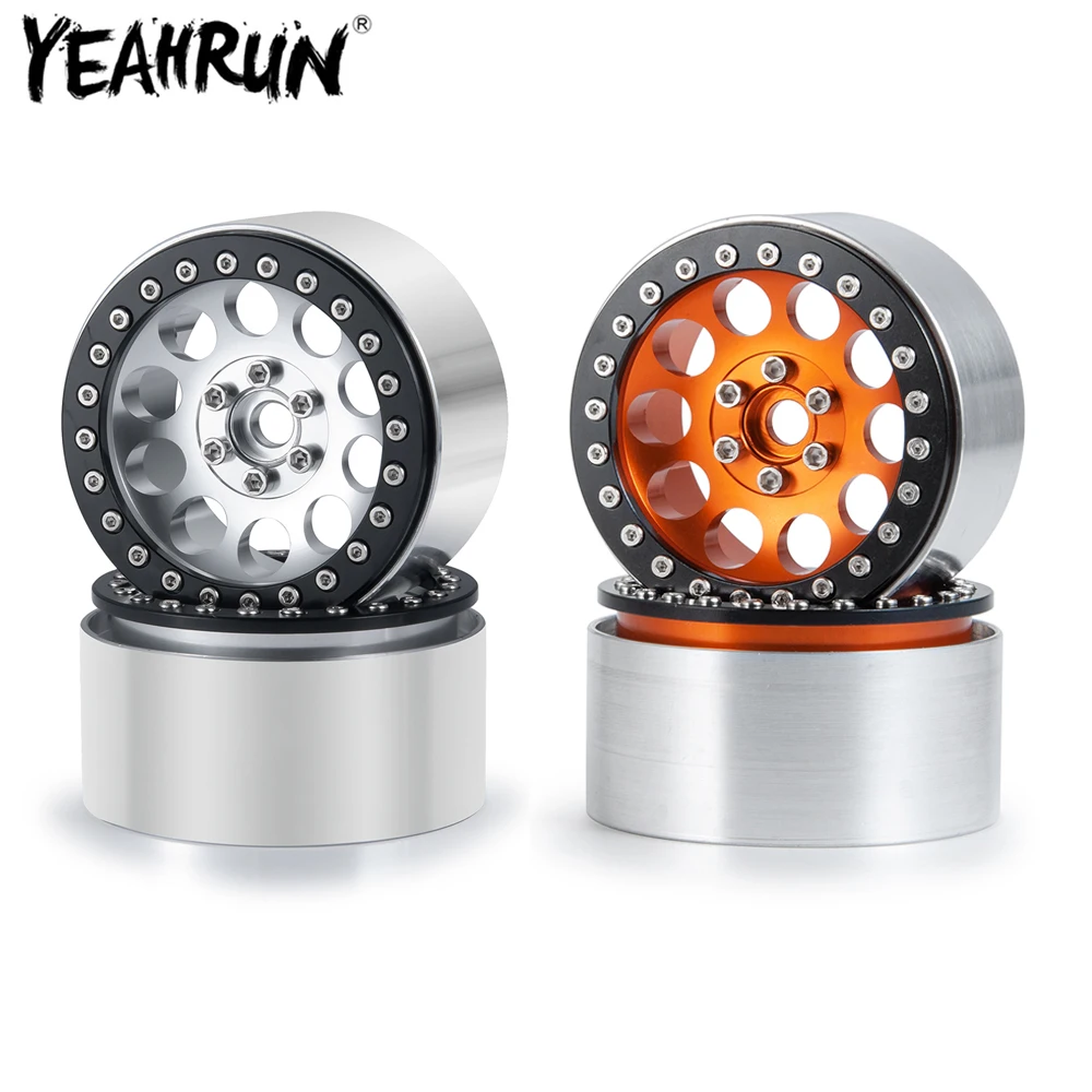 

YEAHRUN 4 шт. алюминий 2,2 Beadlock колесный обод для 1/10 RC Гусеничный автомобиль Axial SCX10 90046 RR10 Wraith 90048 90053 TRX4 TRX6
