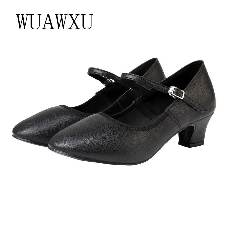 NATASHA white Latin dance shoes female adult dance shoes black dance shoes modern dance shoes party dance shoes black 4.5 cm