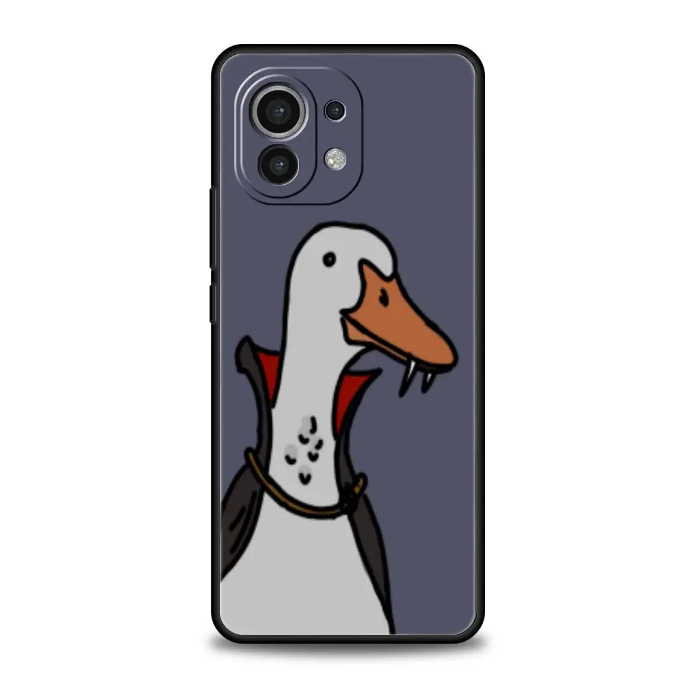 Cute Goose Duck Game Soft TPU Phone Case Cover