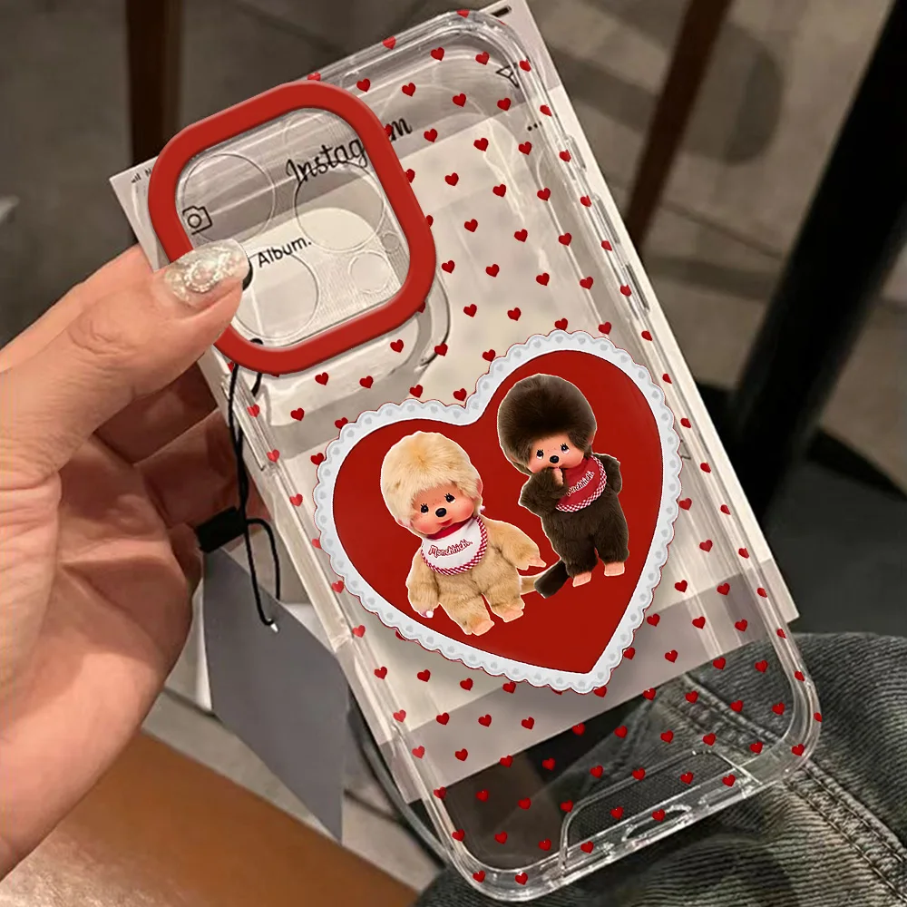 รูปสินค้า เคส iPhone ลาย Monchhichi น่ารัก
