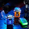 New Upgrade Transparent Shell Double Arc Windproof Waterproof Lighter USB Electronic Rechargeable Cigarette Lighter 2
