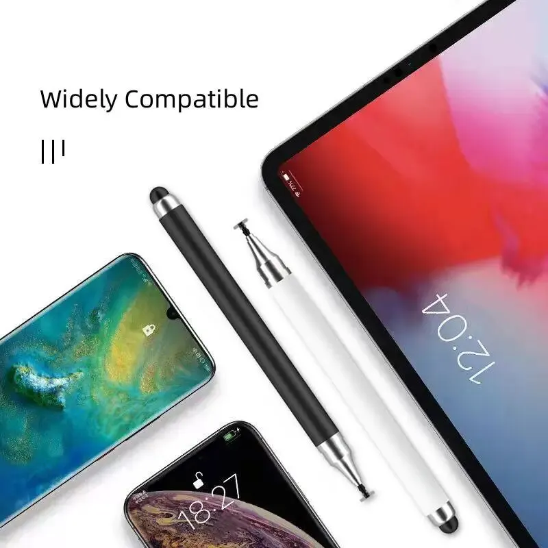 Universal 2-in-1 Touch Screen Stylus Pen for Mobile Devices and Tablets
