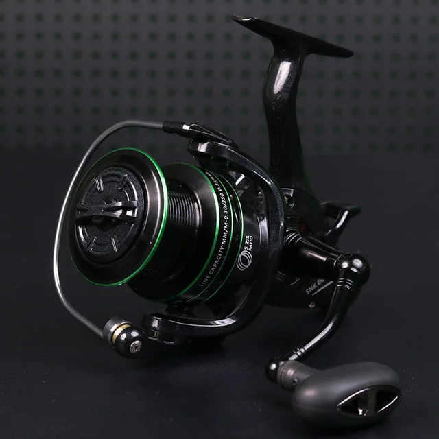 JOSBY 3000-6000 Double Brake Design Fishing Reel Super Strong Carp