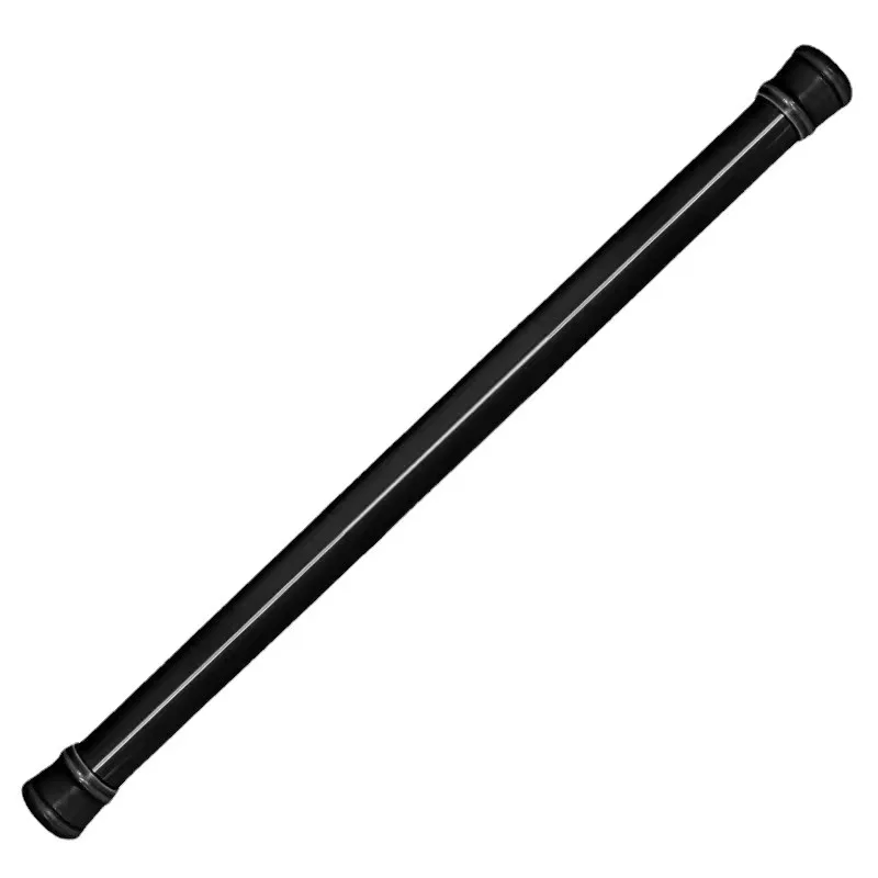 40-70cm Black Telescopic Curtain Pole Multi Purpose No-Drill for Balcony Bathroom