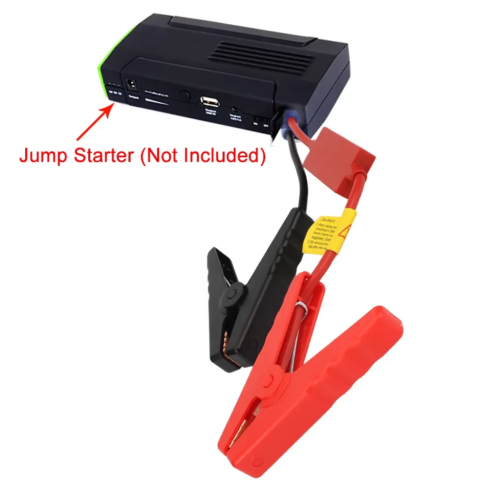Jump Starter Clip 12V Jump Starter Alligator Clip For Car Trucks Emergency Battery Jump Cable Clamps EC5 Plug Connector
