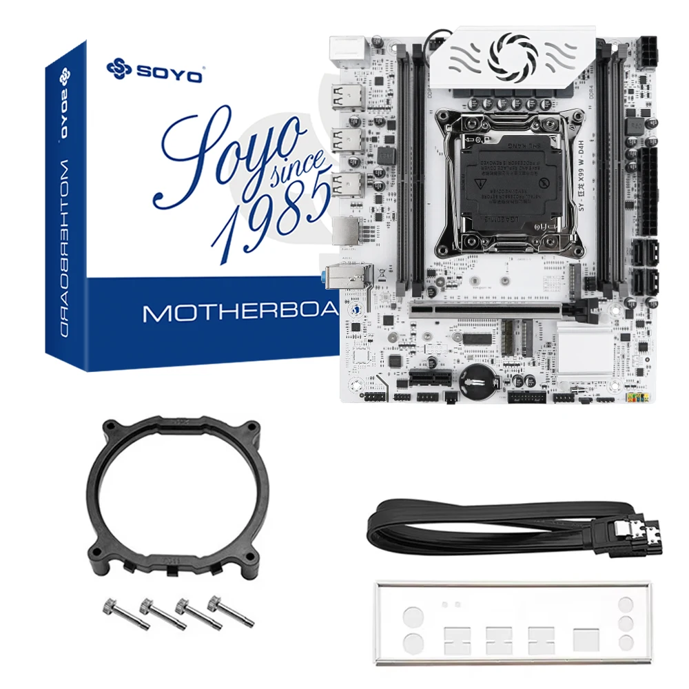 SOYO X99 ゲーミングマザーボードセット、インテル Xeon E5 2680 V4 