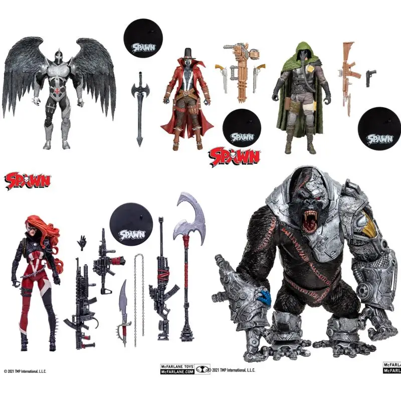 Spot Genuine McFarlane Dark Angel Mechanical Orangutan King Kong Female