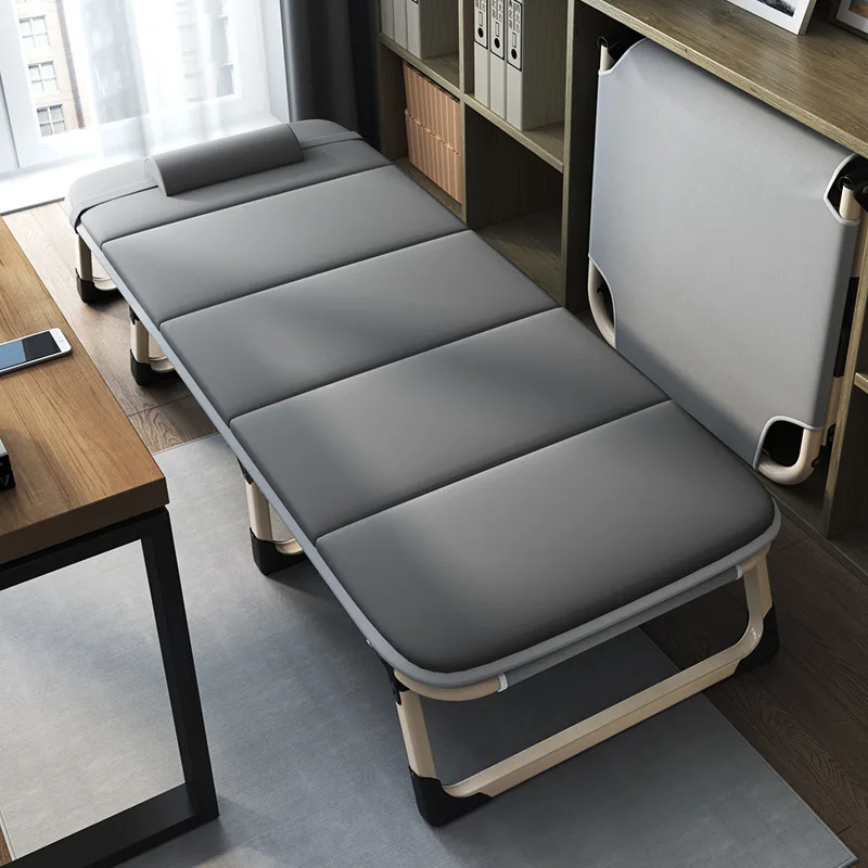 Folding bed single bed siesta siesta escort portable multifunctional marching office lounge chair