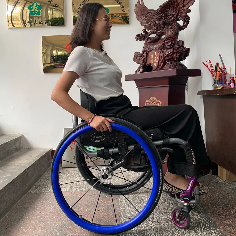 OnepairSportManualWheelchairPusherSnareAntiSkidProtective