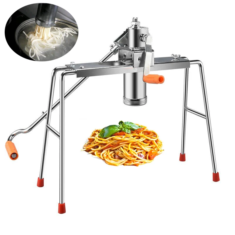 

New Small Stainless Steel Pressing Machine Multi-function Manual Pasta Machine Home Instant Noodle Making Machine